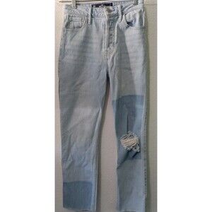 Hollister Jeans Womens 00 (25x26) Denim Vintage Straight Ultra High Rise (956)